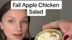 Fall Apple Chicken Salad!! One of the simplest recipes for ...