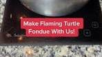Flaming Turtle Fondue: Step-by-Step Guide