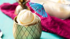 Fresh Pineapple Ice Cream