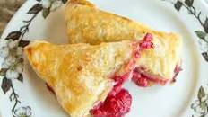 Fresh Raspberry Turnovers