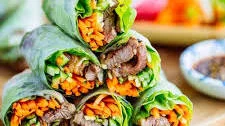 Fresh Spring Rolls with Yakiniku