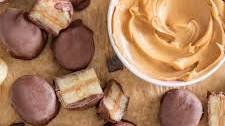 Frozen Chocolate Peanut Butter Banana Bites