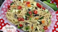 Garden Fresh Spaghetti Salad