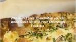 Garlic Butter & Herb Sourdough Focaccia Recipe