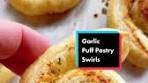Garlic Puff Pastry Swirl Recipe