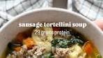 Gina Homolka - Healthy Recipes | Easy Sausage Tortellini ...