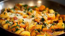 Gnocchi With Spring Vegetables and Basil