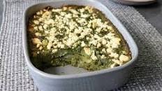 Greek Feta and Spinach Potato Casserole