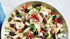 Greek Pasta Salad with Feta and Olives