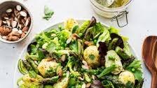 Green spring salad
