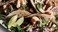 Grilled Honey Lime Shrimp Tacos
