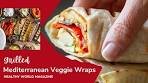 Grilled Mediterranean Veggie Wraps