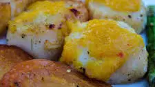 Grilled Scallops and Side Dishes
