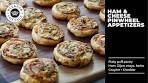 HAM AND CHEESE PINWHEEL APPETIZERS