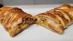 Ham Broccoli and Cheese Pocket / Braided Puff Pastry