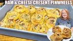 HAM & CHEESE CRESCENT PINWHEELS Using ...