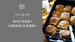 Ham + Cheese Sliders on Hawaiian Rolls (#Shorts)