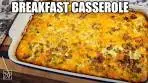 Hash Brown and Sausage Breakfast Casserole