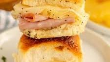 Hawaiian Sliders (Ham, Cheese and Pineapple)
