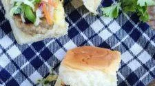 Hawaiian Teriyaki Turkey Burger Sliders