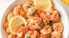 Healthy Lemon Garlic Shrimp