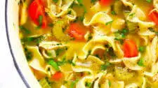Herb-Loaded Chicken Noodle Soup