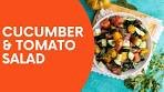 Herbed Cucumber and Tomato Salad