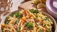 High Protein Lemony Kale Pasta Salad