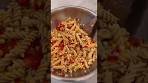 High protein southwest chicken pasta salad