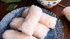 Homemade Spring Rolls with Peanut Sauce