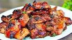 Honey Garlic Baked Chicken Thighs Recipe - Easy Chicken ...