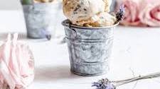 Honey lavender ice cream