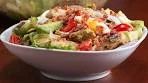 Honey Mustard Chicken, Bacon, and Avocado Salad