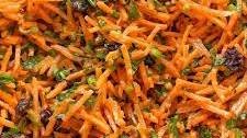 'Honey' Mustard Shredded Carrot Salad