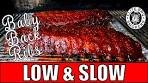 Honey Mustard Smoked Baby Back Ribs - Low & Slow on a ...