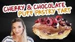 How to Make a Puff Pastry Tart | Cherry Chocolate Tart