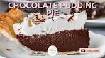 How to make Chocolate Pudding Pie | Includes flaky pastry ...