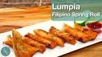 How to make Lumpia - Filipino Spring Roll