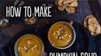 How To Make Pumpkin Soup | Jamie Oliver | This glorious ...