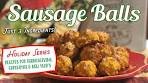 How to Make Sausage Balls - SUPER EASY! 3 ingredients ...