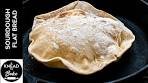 How to make Sourdough Flat Bread in the conventional oven ...
