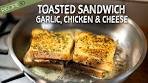 I Added Garlic Butter to my Chicken and Cheese Sandwich!