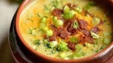 Instant Pot Cheddar Broccoli & Potato Soup