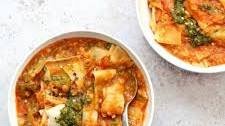 Instant Pot Lasagna Soup - Vegan Lasagna Soup