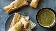 Instant Pot Pork and Green Chile Tamales