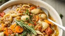Italian Lentil Soup with Pasta