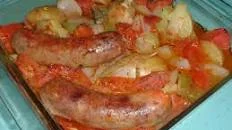Italian Sausage Dump Casserole