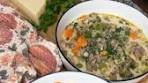 Italian sausage, white bean & kale soup recipe below! My ...