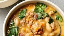 Italian Sausage White Bean Soup