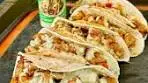James Brown | Shrimp Tacos with Avocado Lime Dipping ...